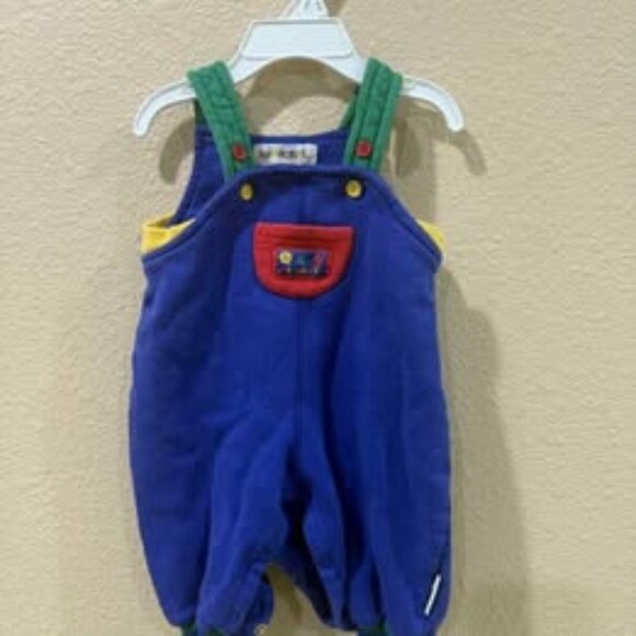 VINTAGE Gymboree Newborn overall outfit - Picture 1 of 4